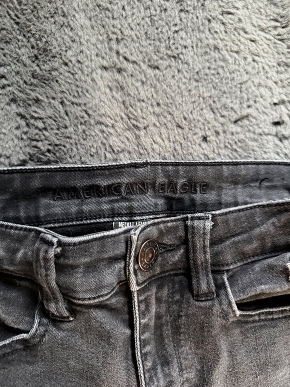 Black Ripped Jeans - Picture 2 of 3